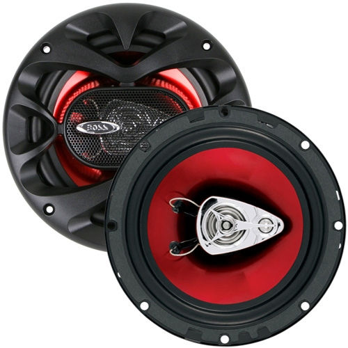 Boss CH6530 - Chaos Exxtreme 6.5" 3-Way 300W Full Range Speakers. (Sold in Pairs)