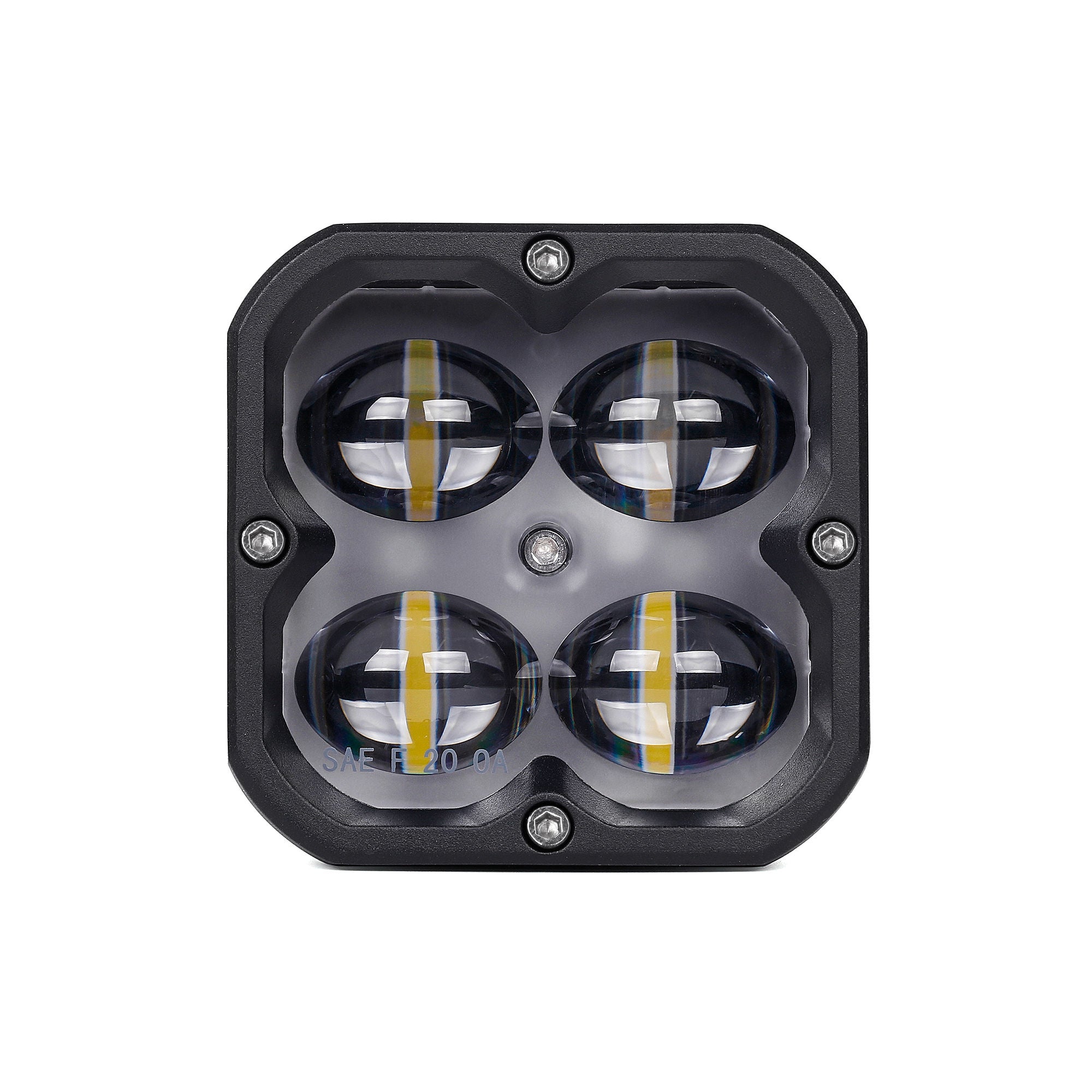 CLD CLDPCFG - 3" Street Legal LED Pod Light - Auxiliary Square Fog Light (620 Lumens)