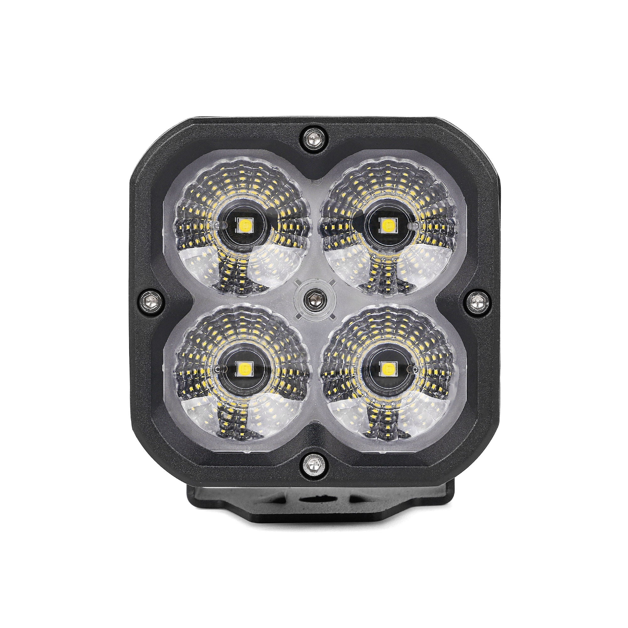 CLD CLDPCFL - 3" Street Legal LED Pod Light - Auxiliary Back Up Square Flood Beam (1434 Lumens)