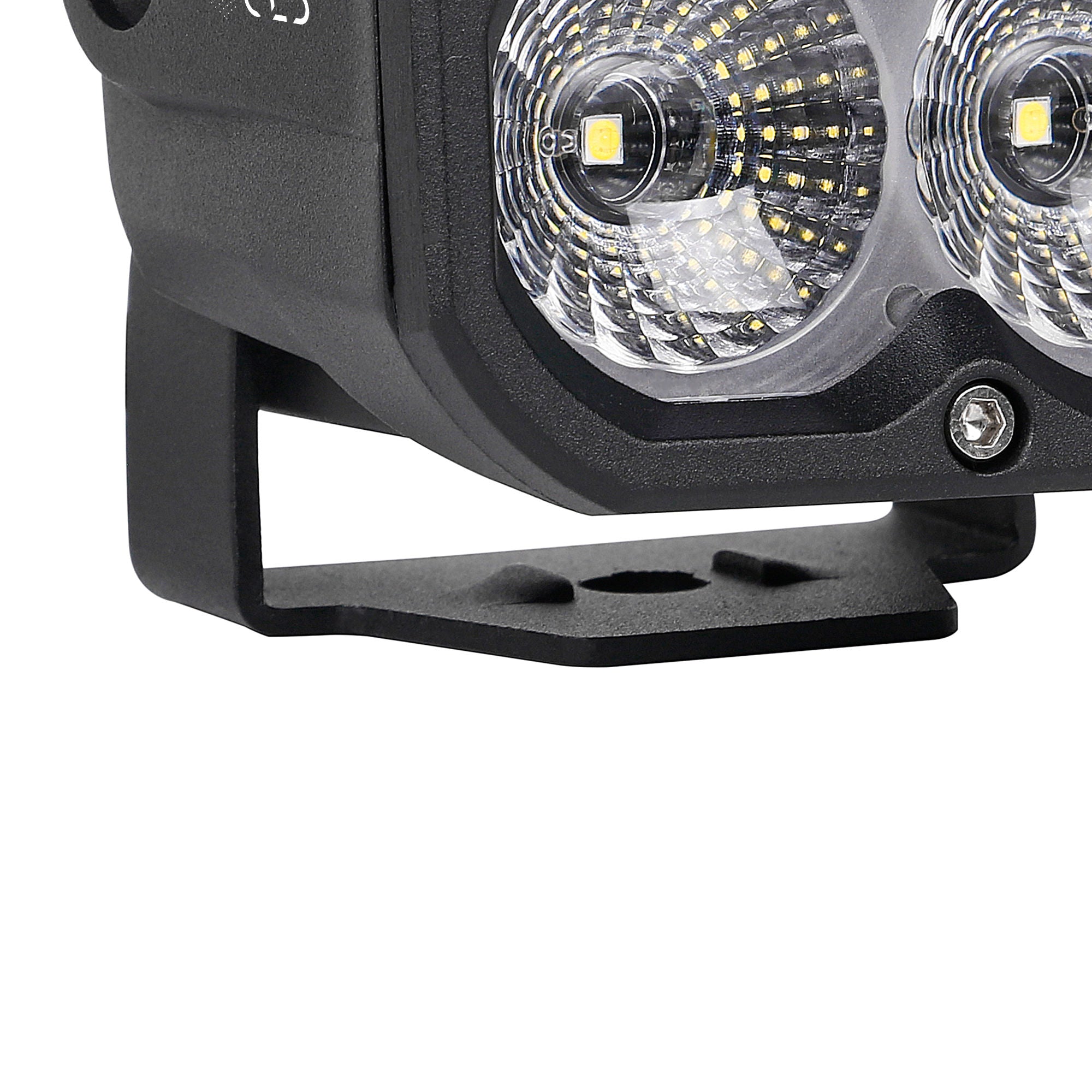 CLD CLDPCFL - 3" Street Legal LED Pod Light - Auxiliary Back Up Square Flood Beam (1434 Lumens)