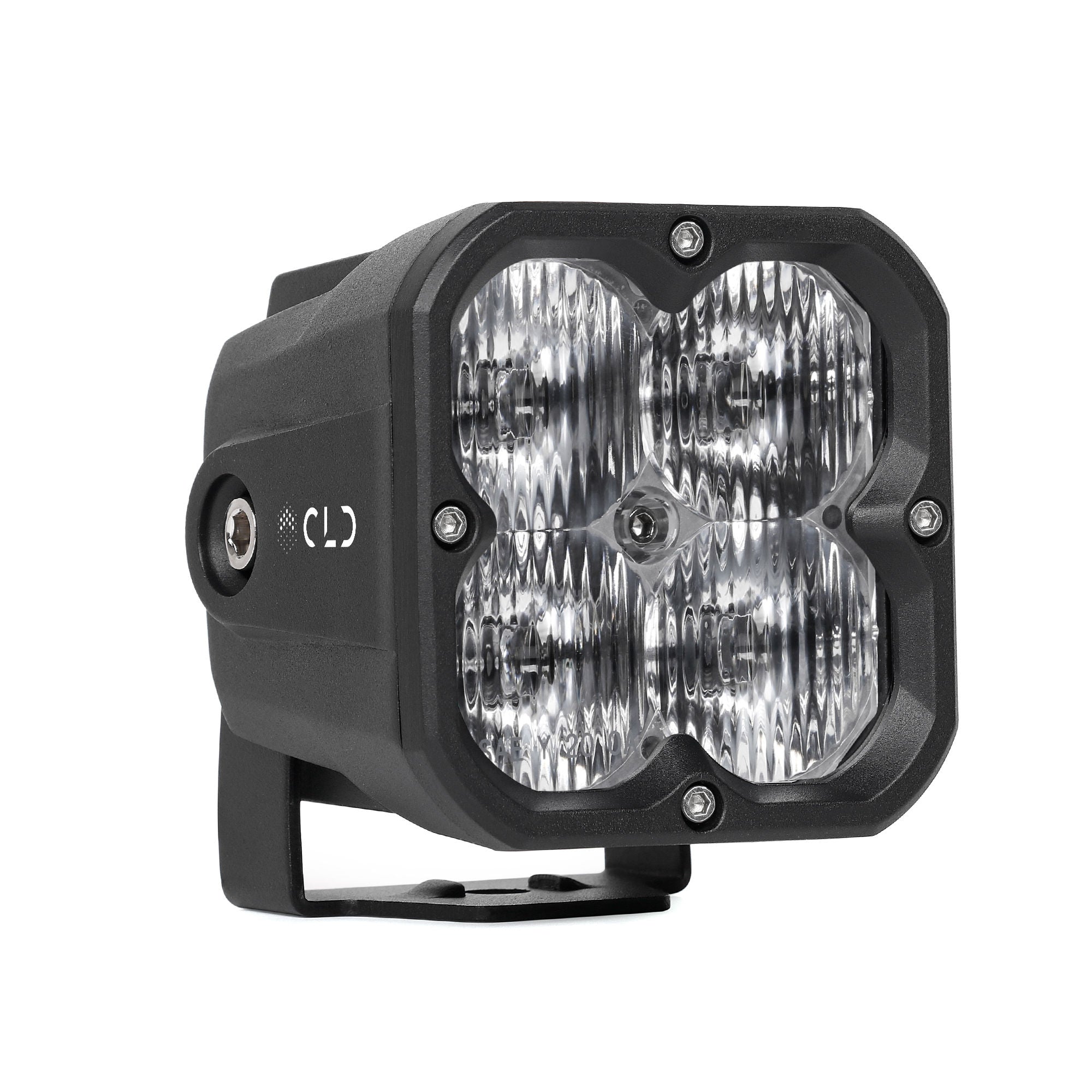 CLD CLDPCHB - 3" Street Legal LED Pod Light - Auxiliary Square High Beam (914 Lumens)