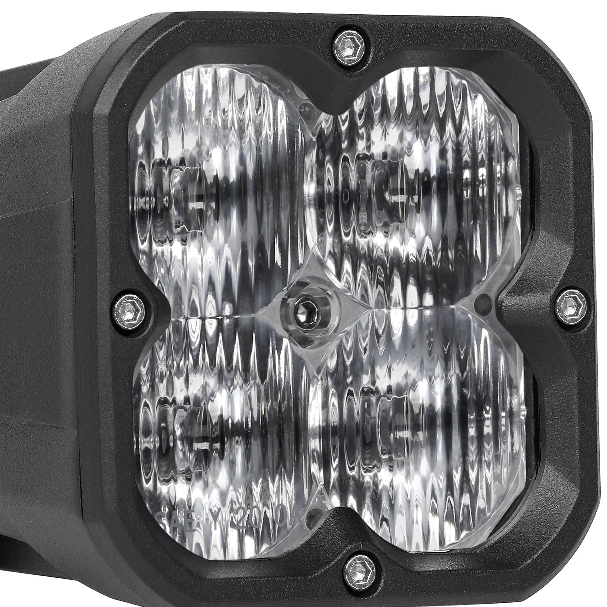 CLD CLDPCHB - 3" Street Legal LED Pod Light - Auxiliary Square High Beam (914 Lumens)