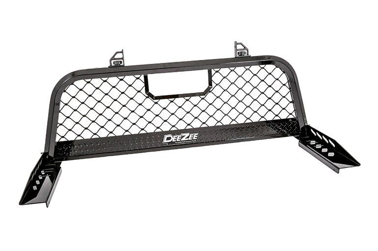 DeeZee 95050RB - Aluminum Front Truck Racks – Black