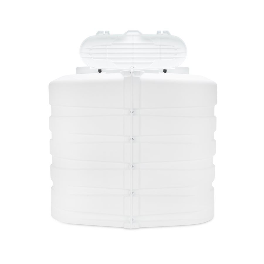 Camco 50513 - Double RV Propane Tank Cover, 30 lb, White