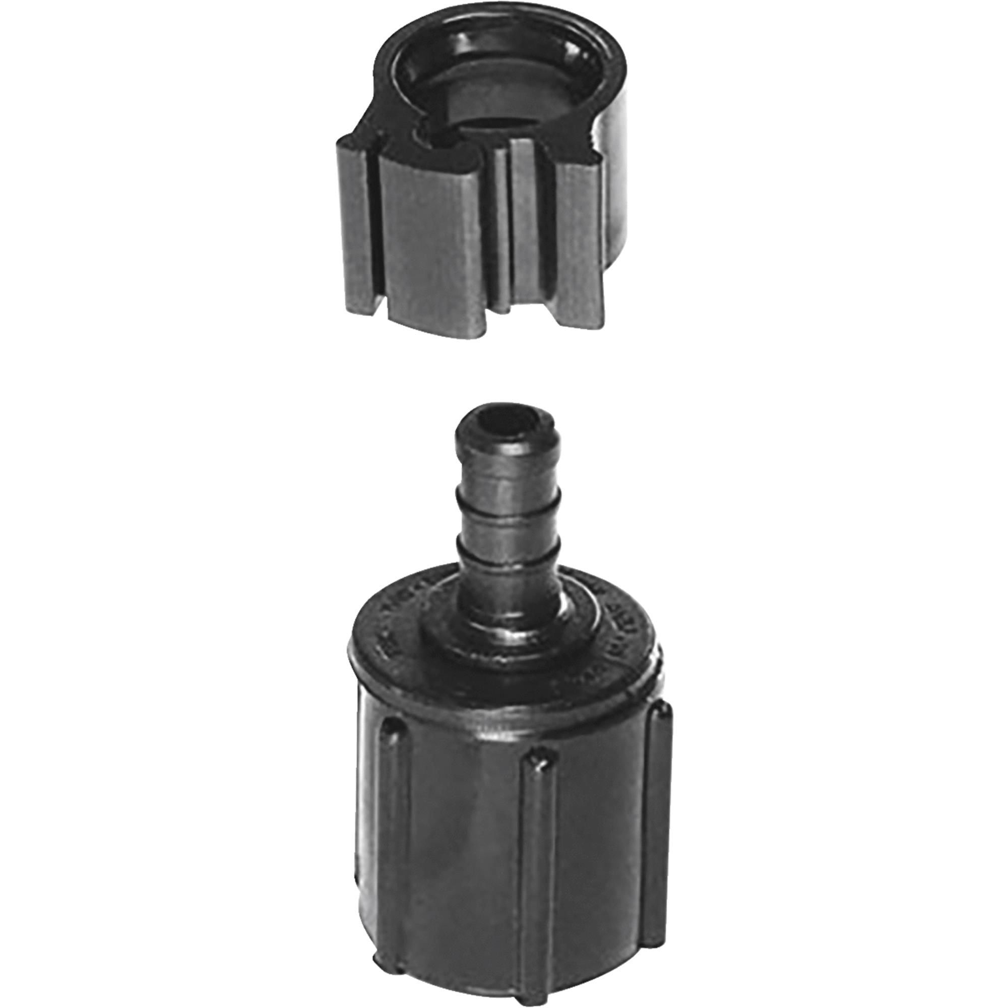 PEXLOCK SWIVEL COUPLING 3/8"X1/2"FPT