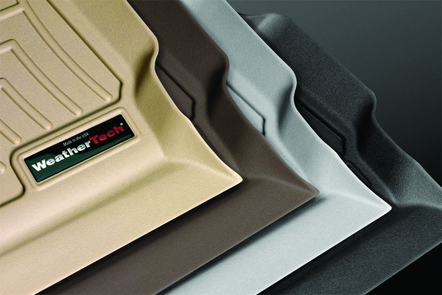 Weathertech® • 4415401 • FloorLiner • Molded Floor Liners • Black • First Row • Nissan Leaf 19-22