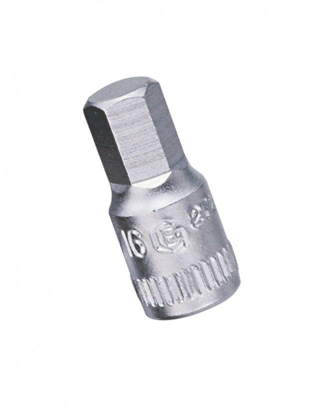 Genius Tools 232803 - 1/4" Drive 3mm Hex Head Hand Socket