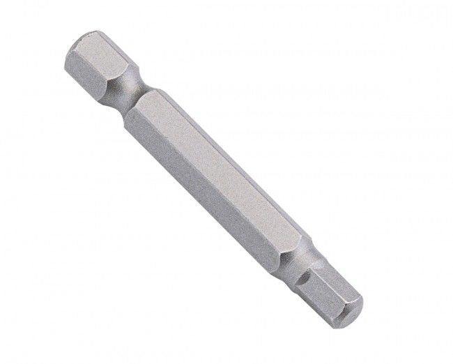 Genius Tools 275004 - 1/8" Hex Power Screwdriver Bit, 1/4" Hex Shank