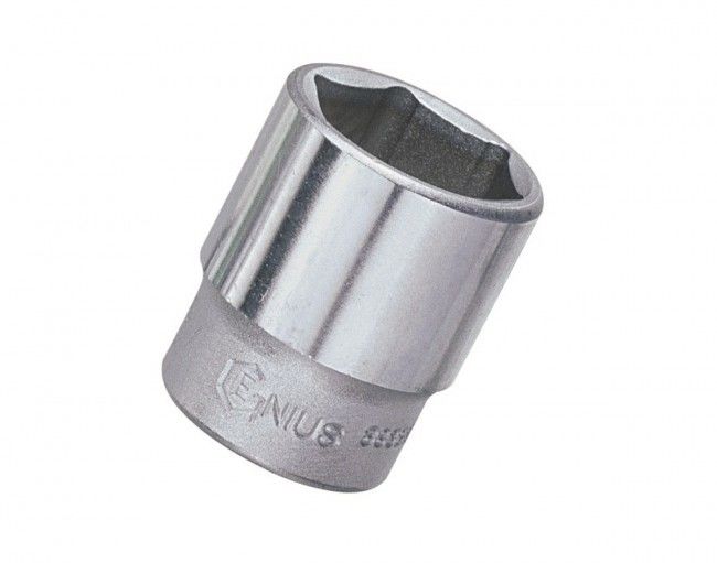 Genius Tools 323217 - 3/8" Drive 17mm Hand Socket