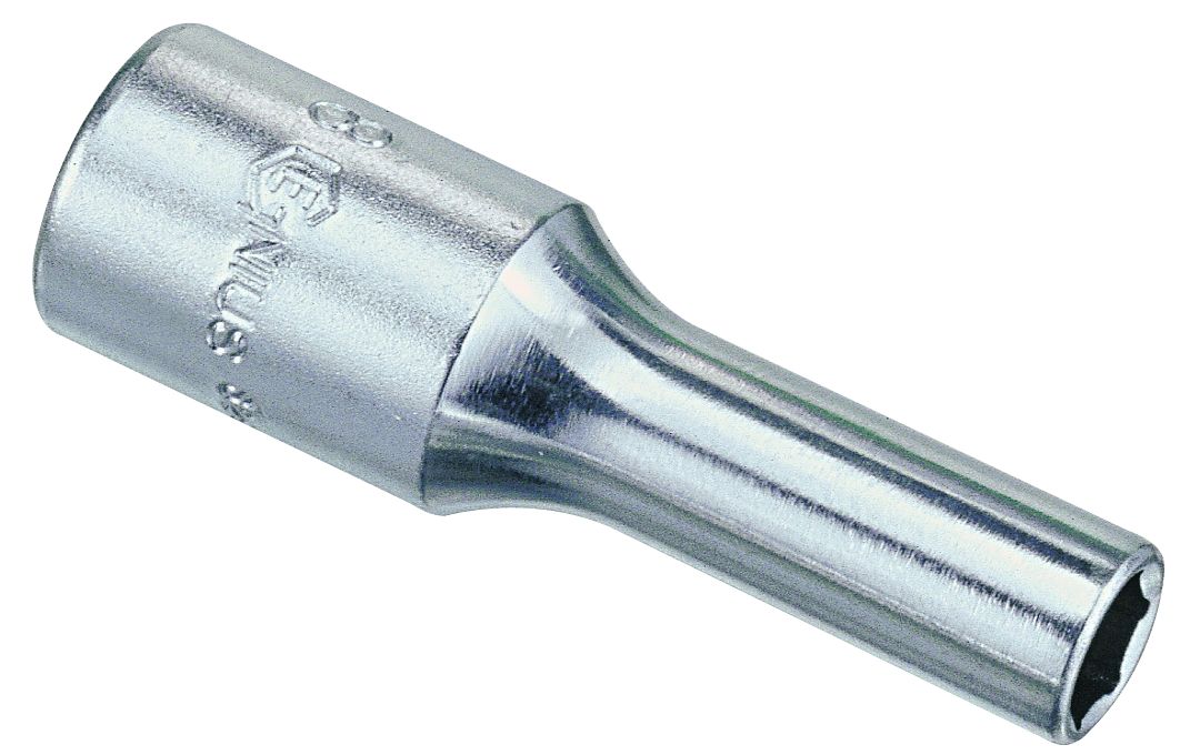 Genius 487810 - Deep Chrome Socket 5/16" 1/2" Drive 6 Pt