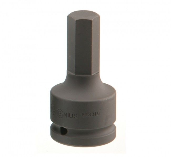 Genius 648817 - 17mm Hex Impact Bit Socket 3/4" Drive