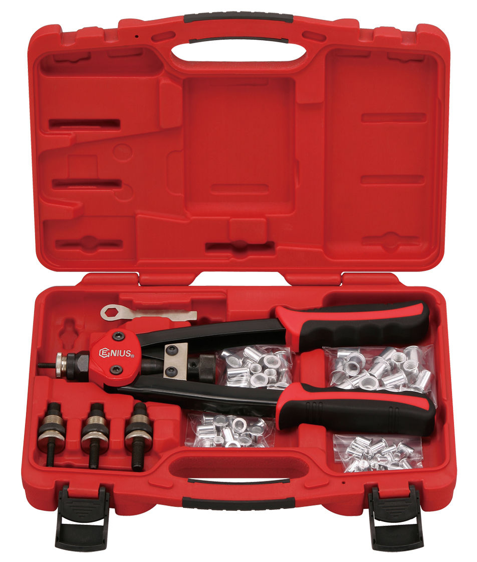 EFFORTLESS INDUSTRIAL HAND NUT RIVETER SET