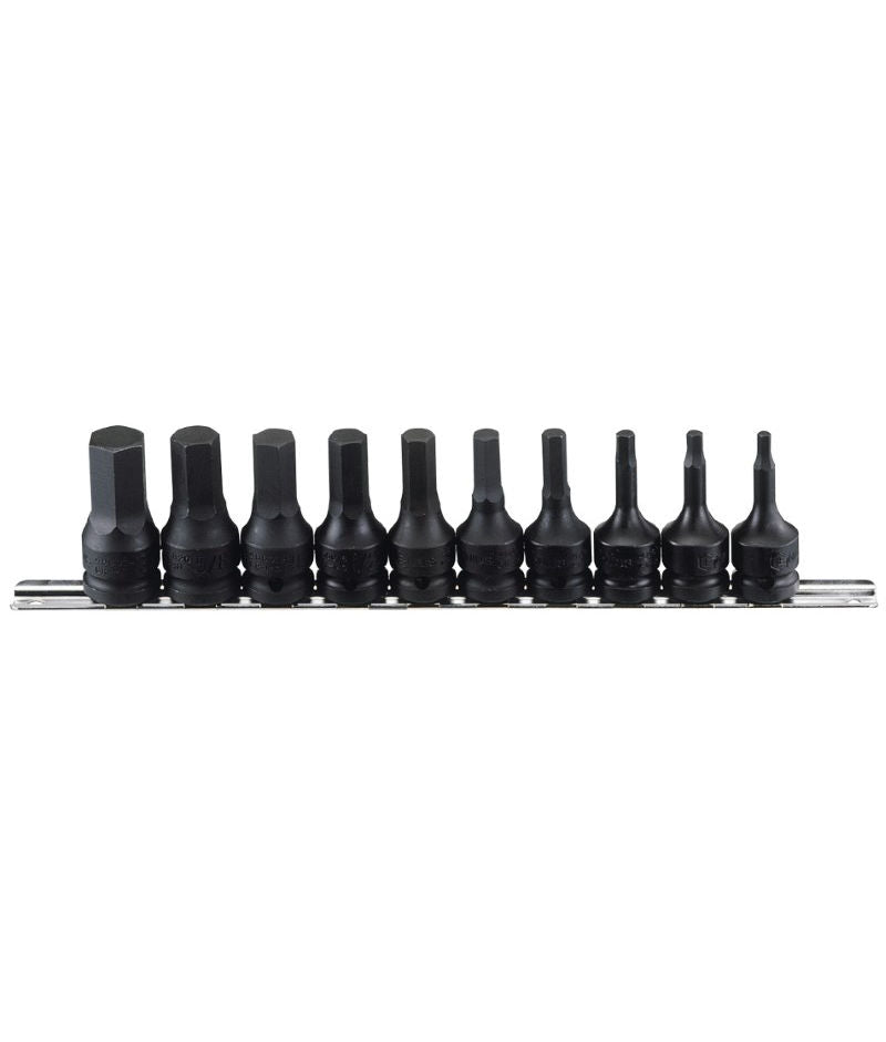 10PCES 1/2"DR SAE HEX HEAD DRI