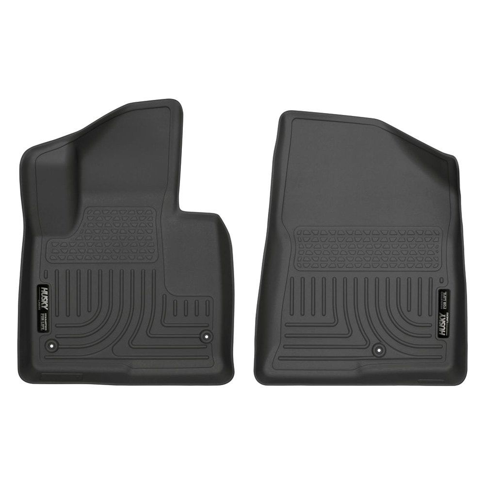 Husky Liners® • 13851 • WeatherBeater • Floor Liners • Black • First Row