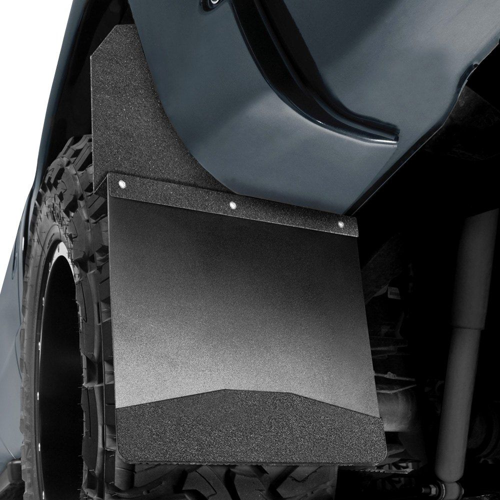 Husky Liners® • 17101 • Kickback • Mud Flaps • Black • Rear