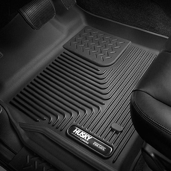 Husky Liners® • 53311 • X-Act Contour • Floor Liners • Black • First Row