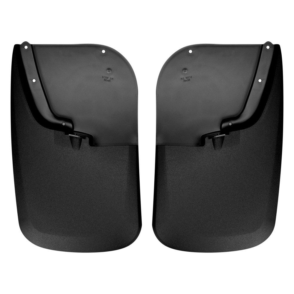 Husky Liners® • 57681 • Mud Guards • Black • Rear