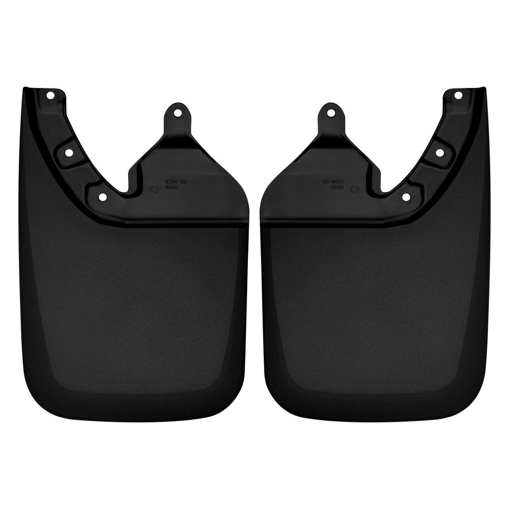 Husky Liners® • 57941 • Mud Guards • Black • Rear • Toyota Tacoma 16-22