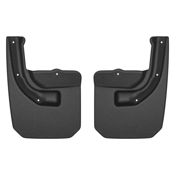 Husky Liners® • 59151 • Mud Guards • Black • Rear • Jeep Wrangler 18-23