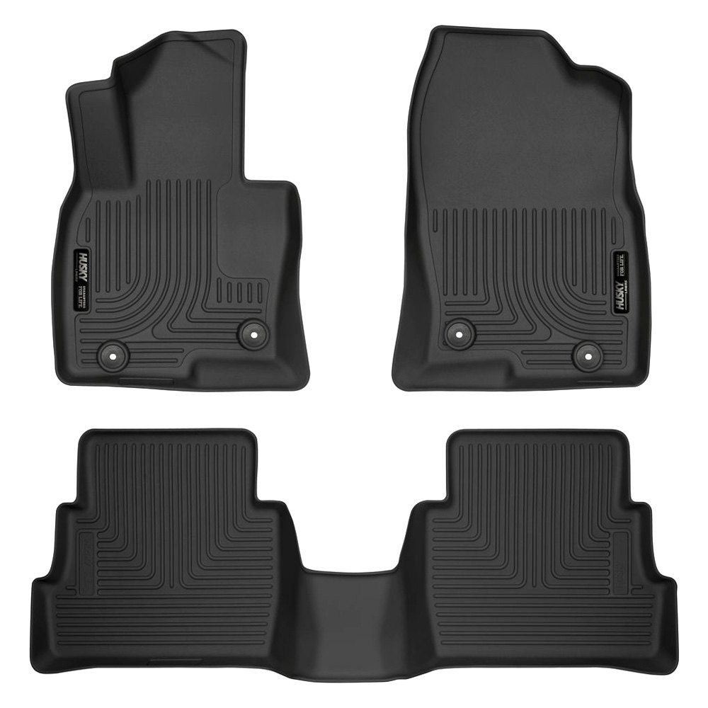 Husky Liners® • 95641 • WeatherBeater • Floor Liners • Black • Front & Rear • Mazda CX-5 17-23