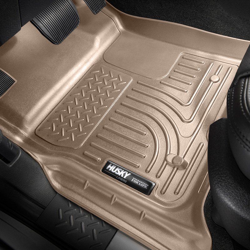 Husky Liners® • 99411 • WeatherBeater • Floor Liners • Black • Front & Rear • Honda CR-V 23-24