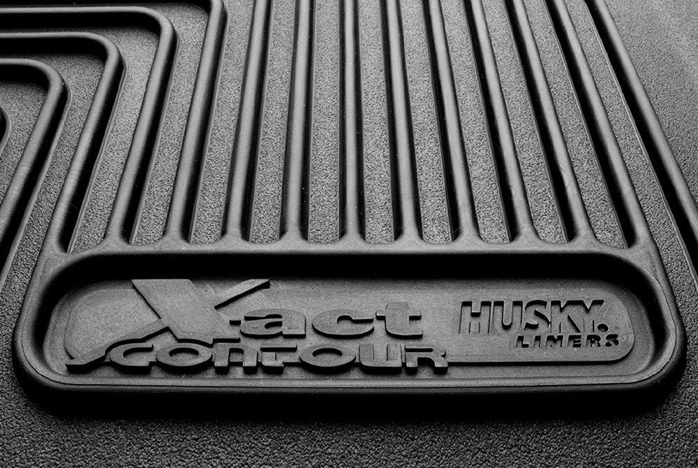 Husky Liners® • 53761 • X-Act Contour • Floor Liners • Black • Front • Lexus GX460 14-22