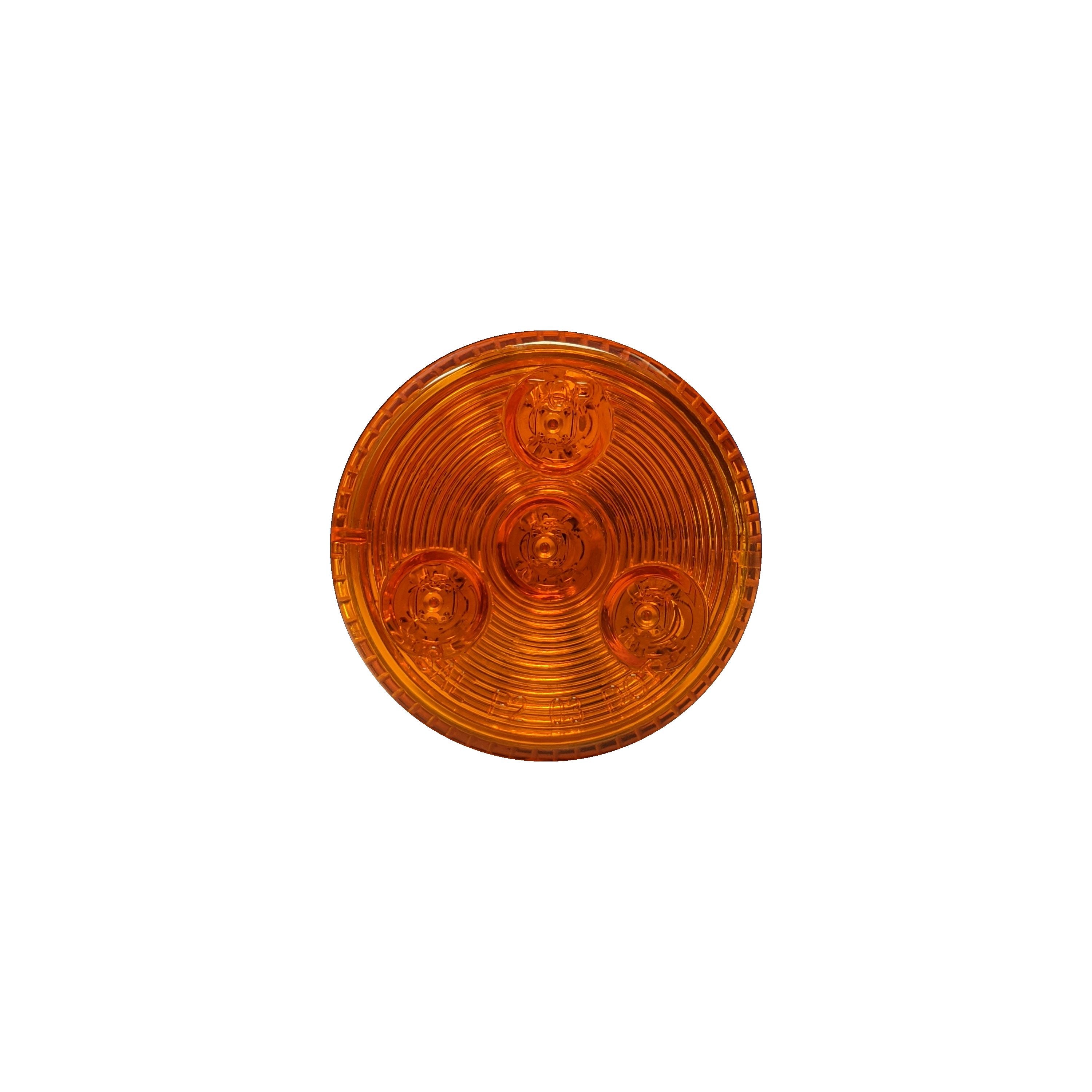 Uni-Bond LED2000-4A - 2" Round Side Marker 4 x LED Light Amber