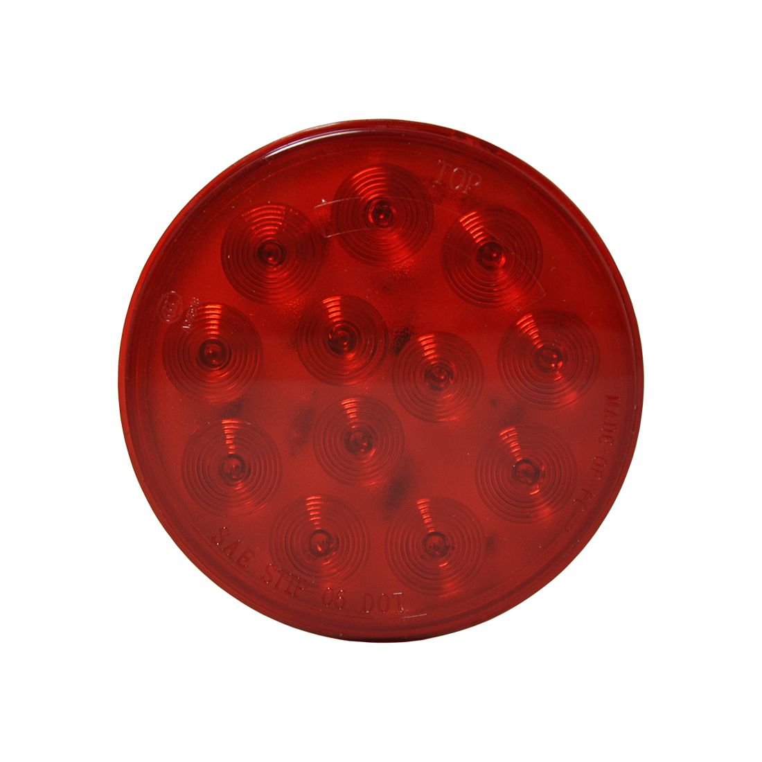 Uni-Bond LED4000T-12R - 4" Round Tail Light 12x LED Red