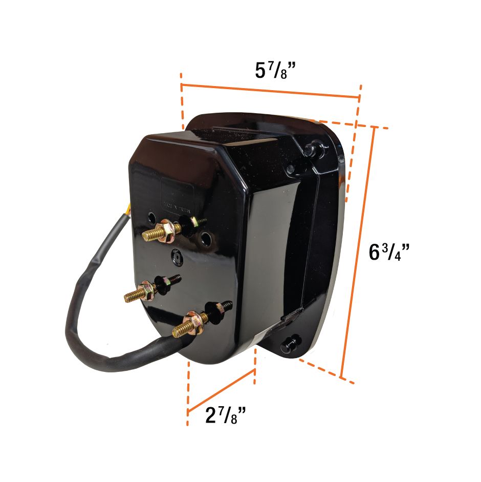 Uni-Bond LTL6400 - 5.9" x 6.75" LED Tail Light Stop/Backup