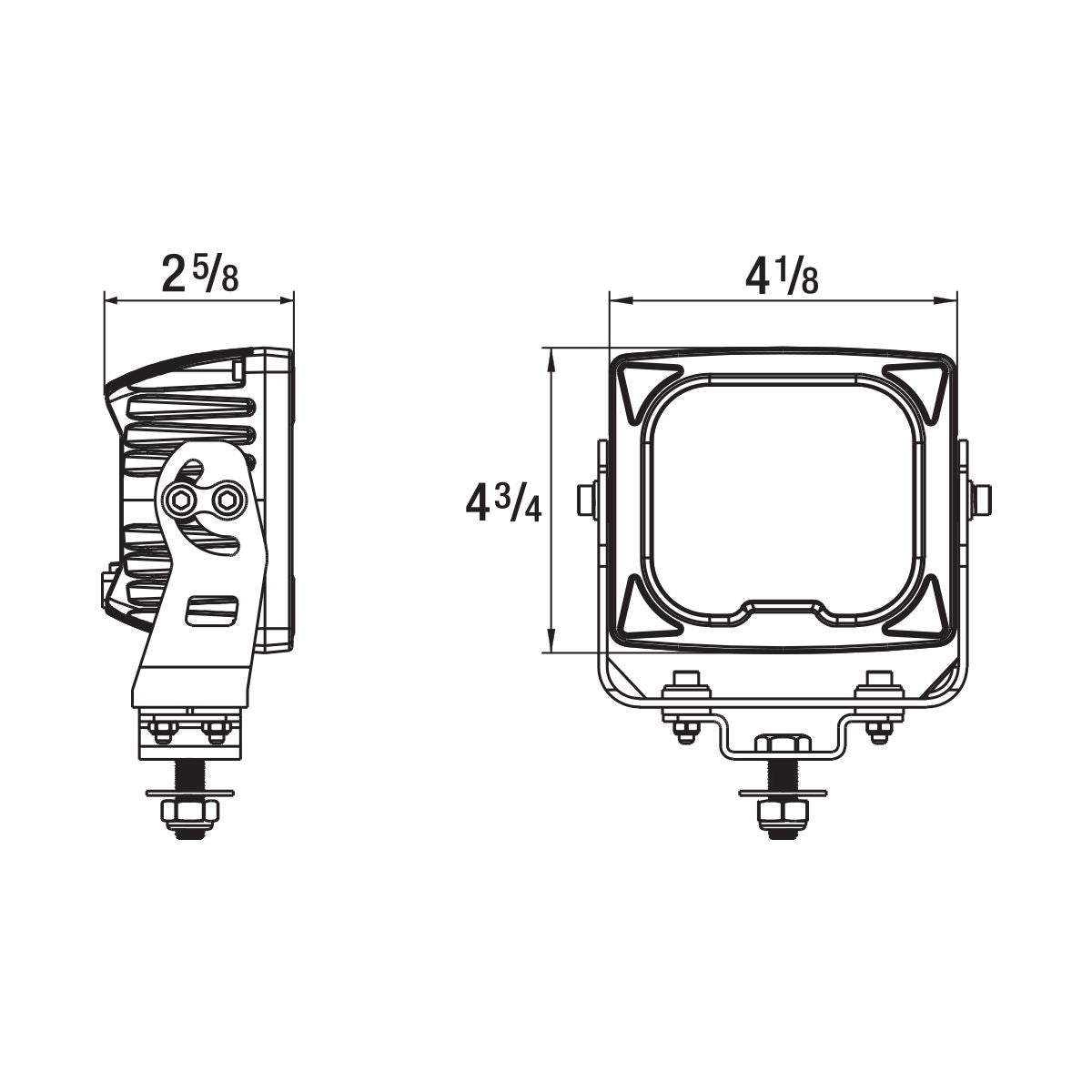 Uni-Bond LW4422H - LED Flood Lamp built for the Cold Weather