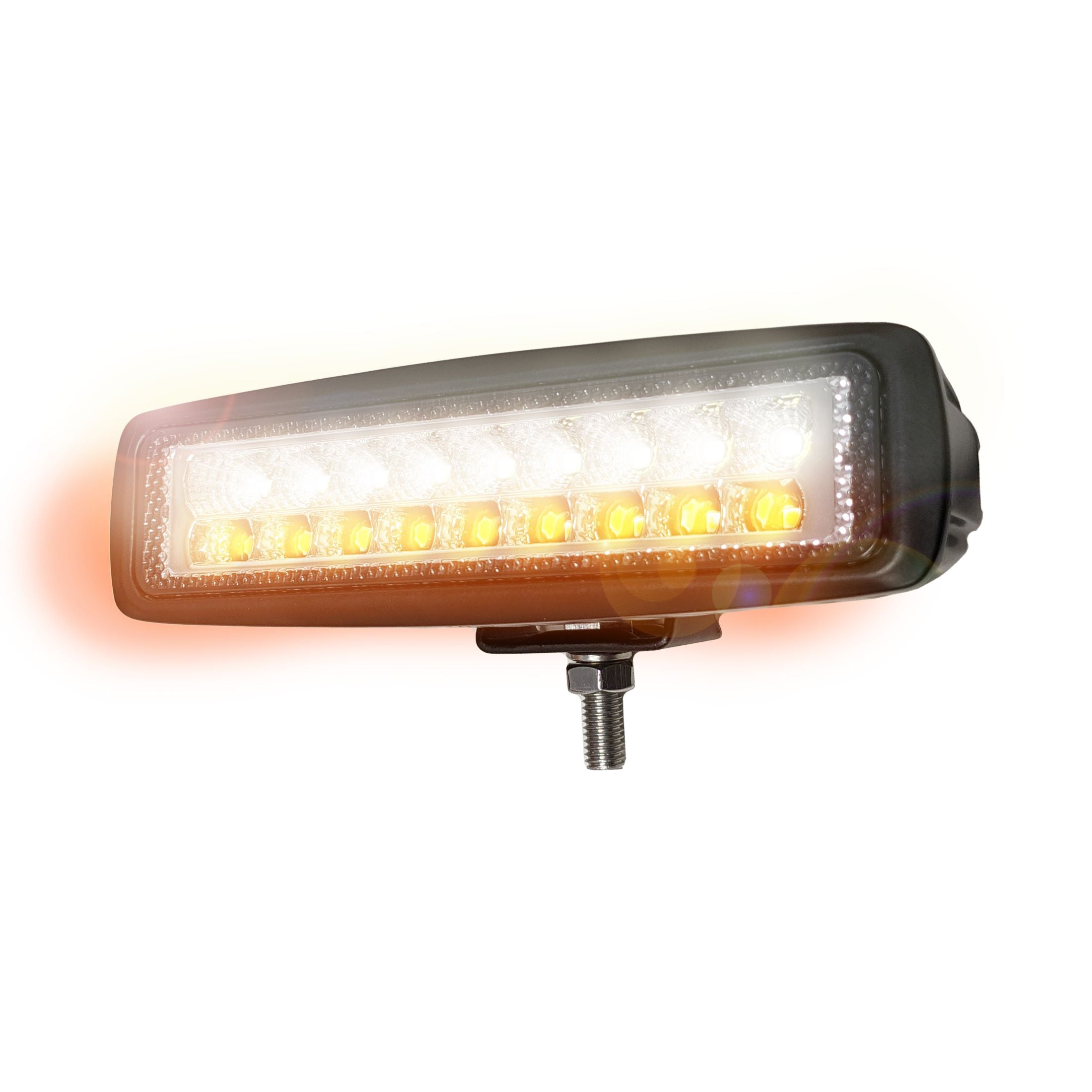 Uni-Bond LW6097AW - 2" x 6" LED Flood/Amber Flashing Lamp