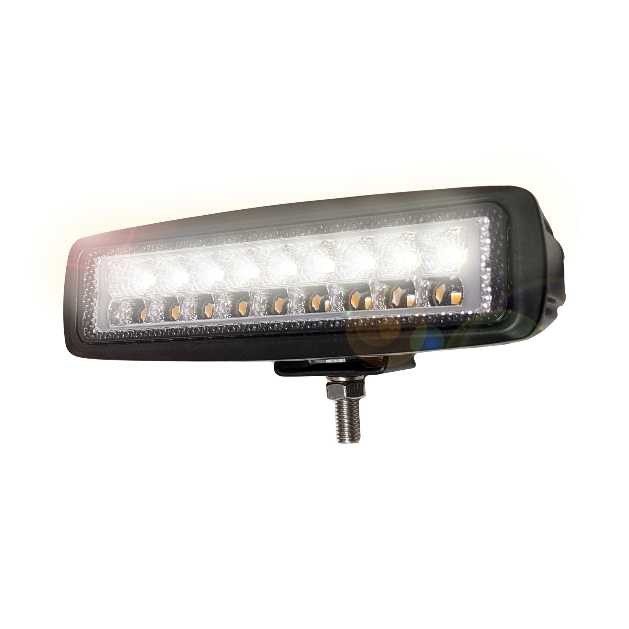 Uni-Bond LW6097AW - 2" x 6" LED Flood/Amber Flashing Lamp