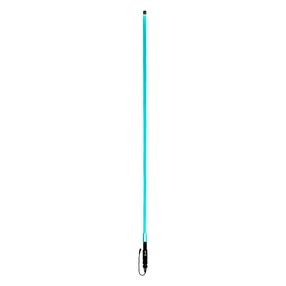 Power Sports MPS-FORGBWHIP4 - RGB Fiber Optic Whip Light - 4 Ft