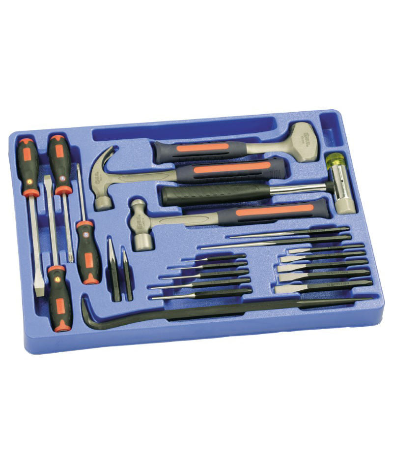 23PCS PUNCH CHISEL HAMMER SET