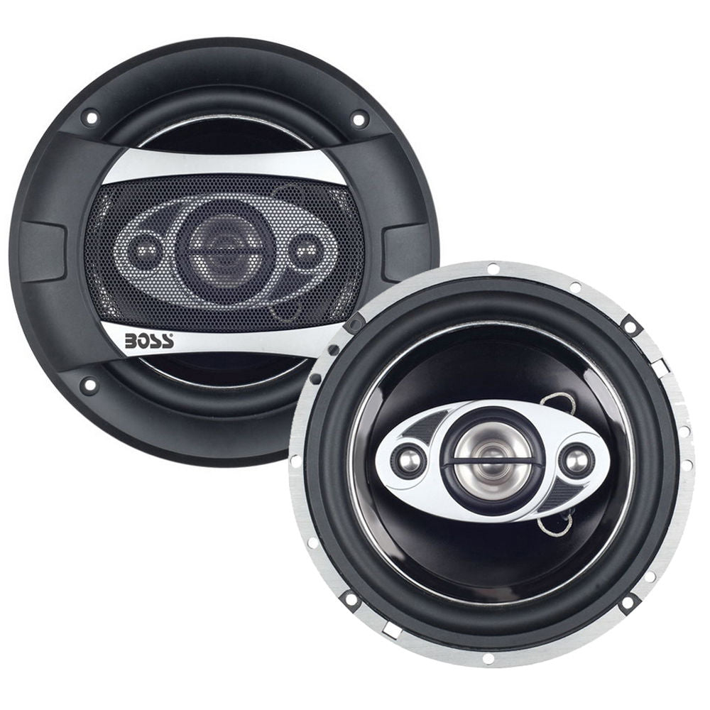 Boss P65.4C - Phantom 6.5" 4-Way 400W Full Range Speakers. (Sold in Pairs)