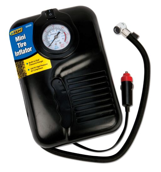 Performance Tool 60400 - Mini Tire Inflator 100 PSI 12V