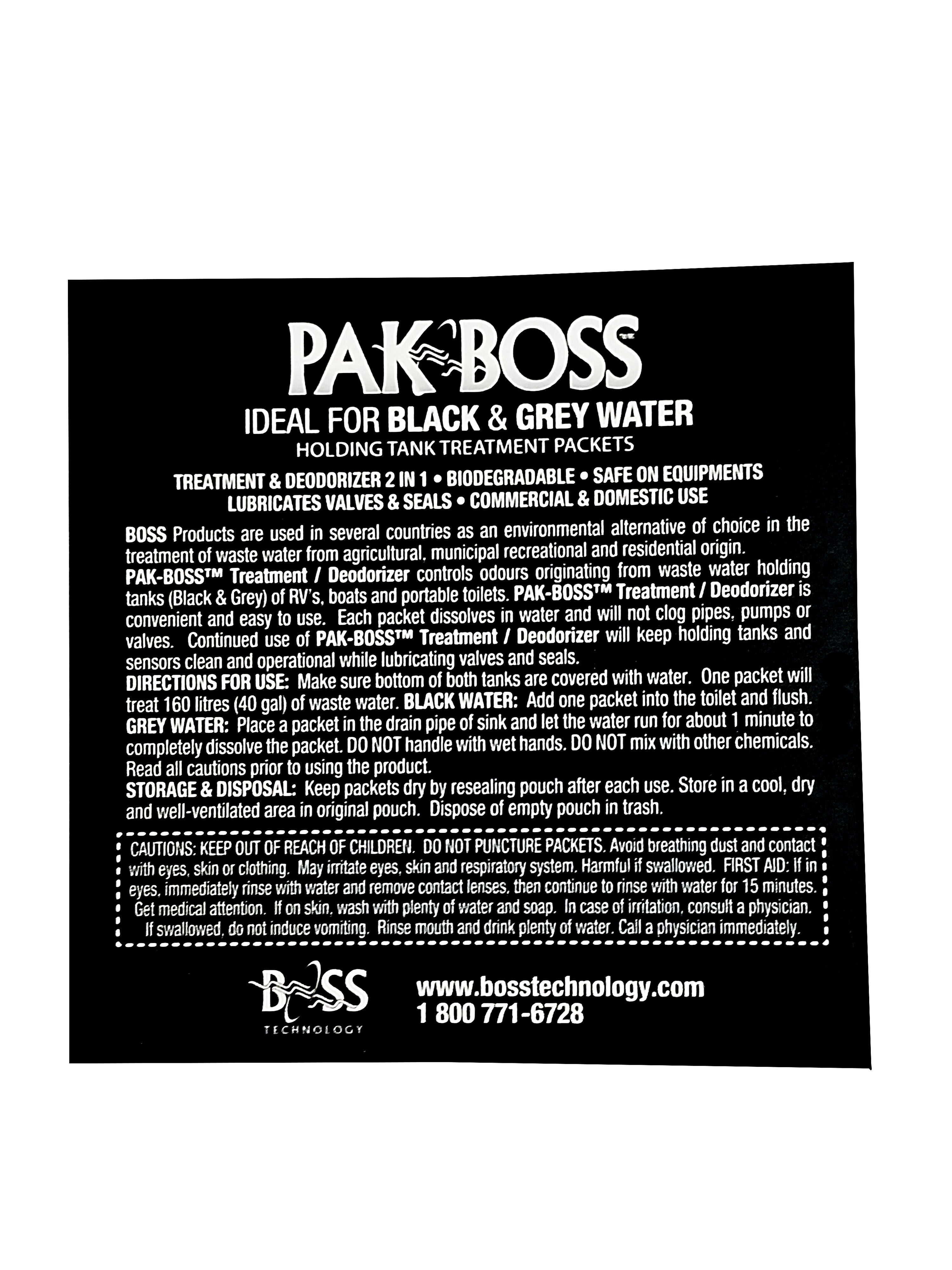 Pak Boss 17681 - Box of 300, Pak-Boss Personalized (1 Pack)