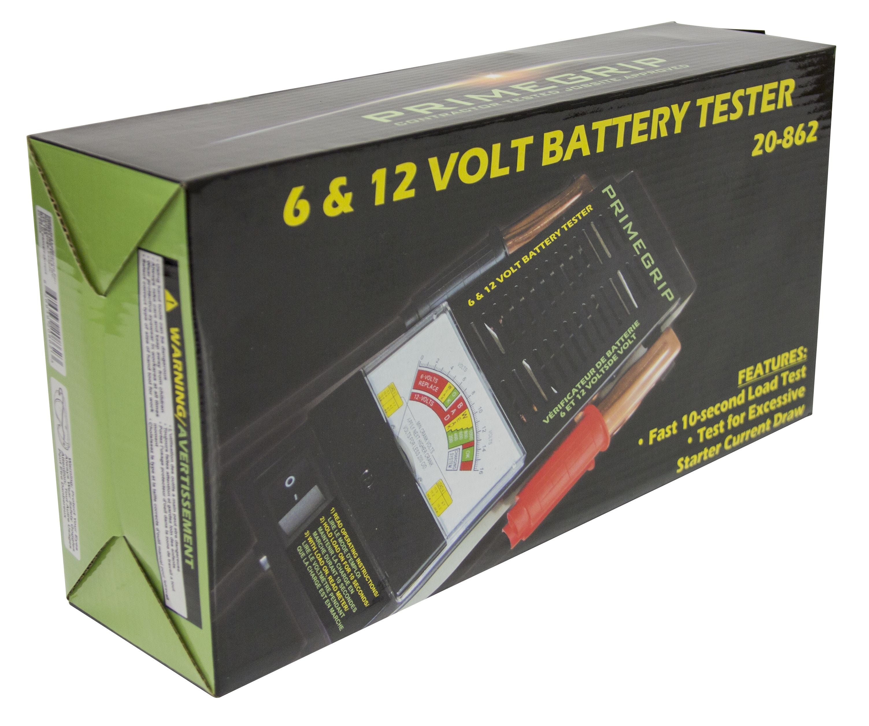 Battery Tester 6/12 Volts, 100 AMP