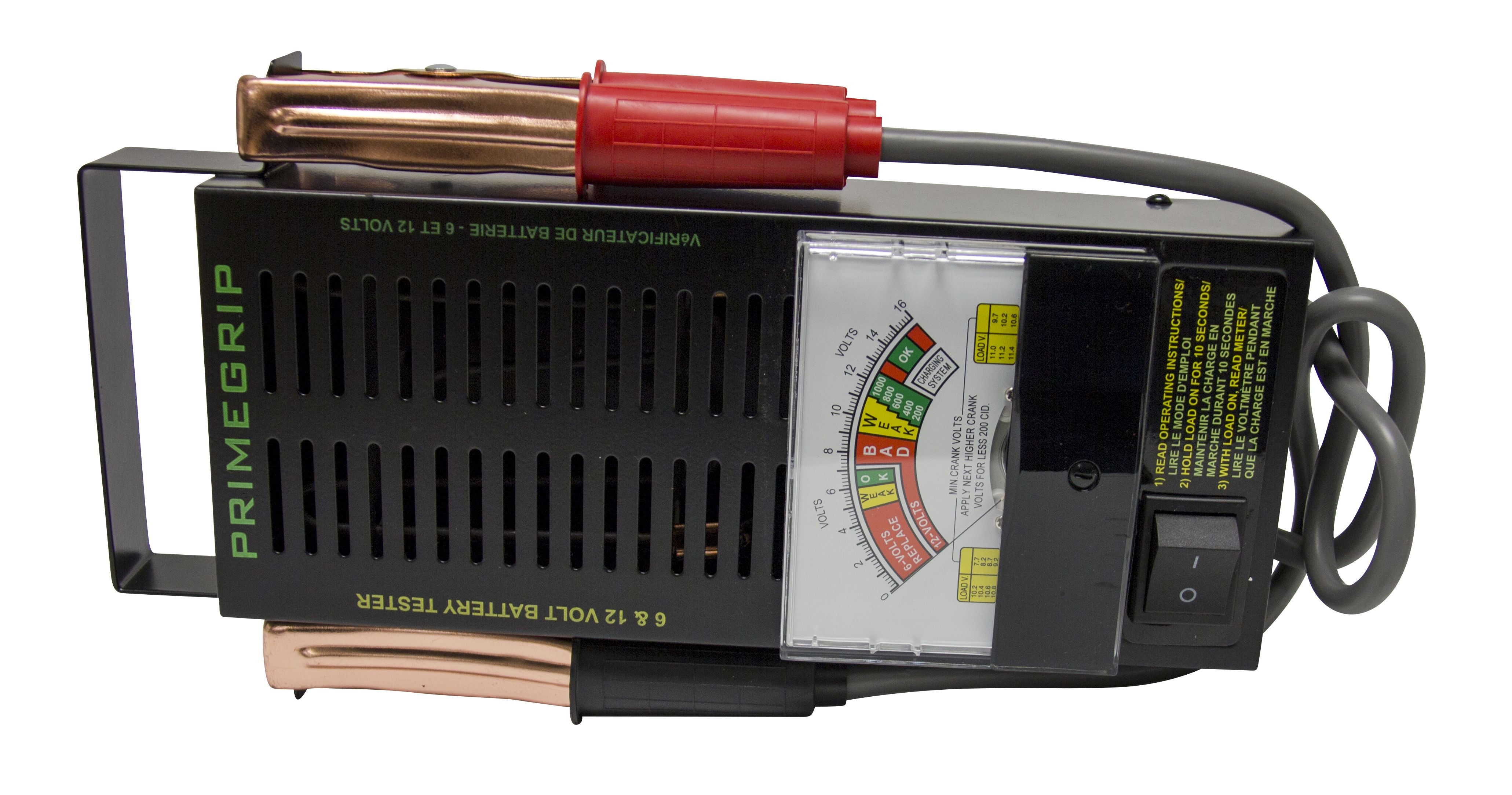 Battery Tester 6/12 Volts, 100 AMP