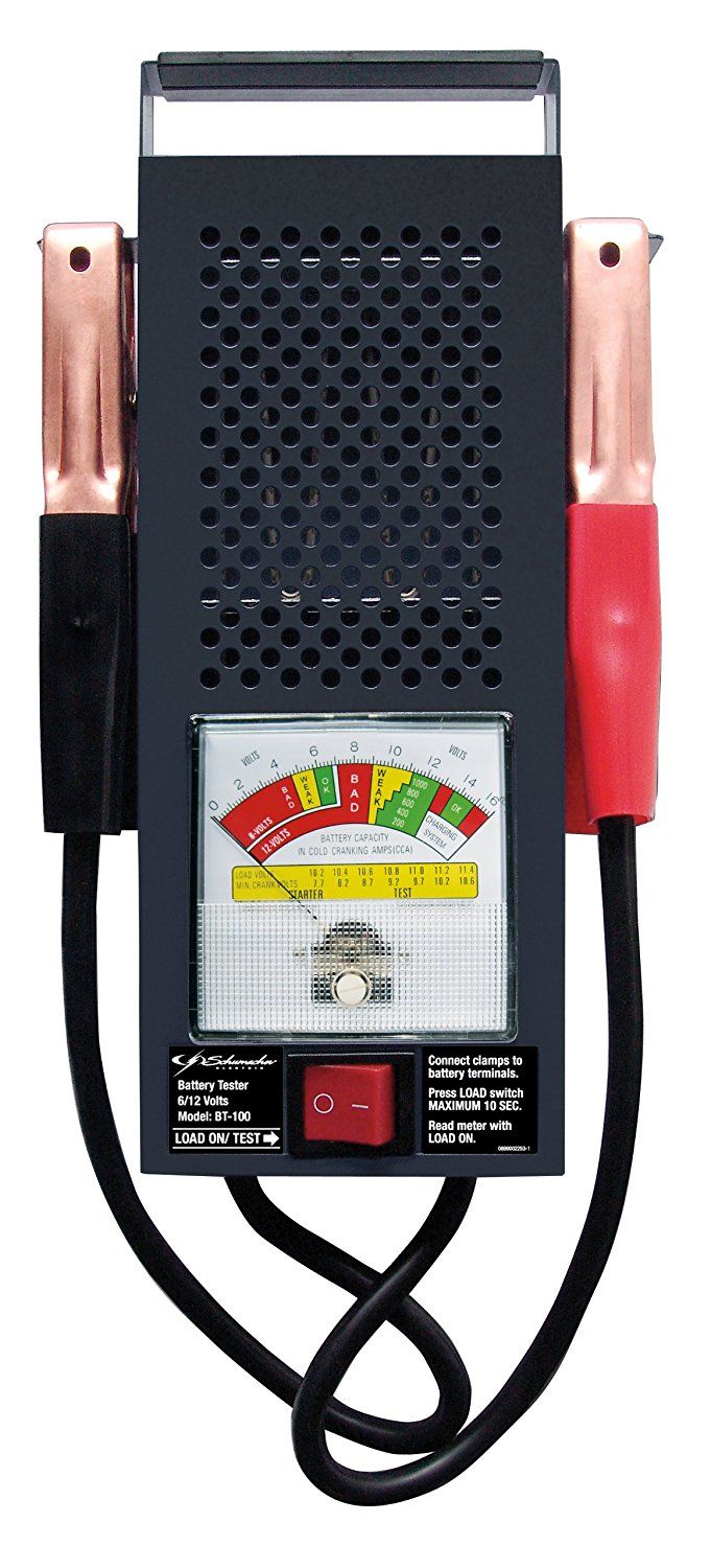 Battery Tester 6/12 Volts, 100 AMP