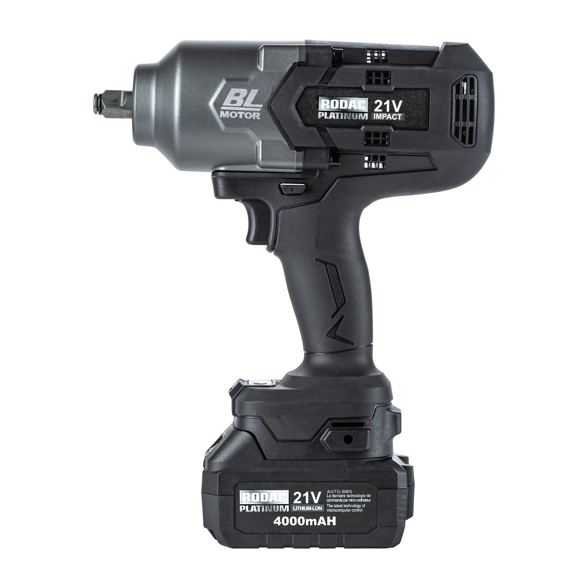 1/2" Cordless Impact Wrench 1700 Nm