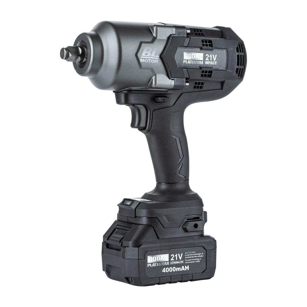 1/2" Cordless Impact Wrench 1700 Nm