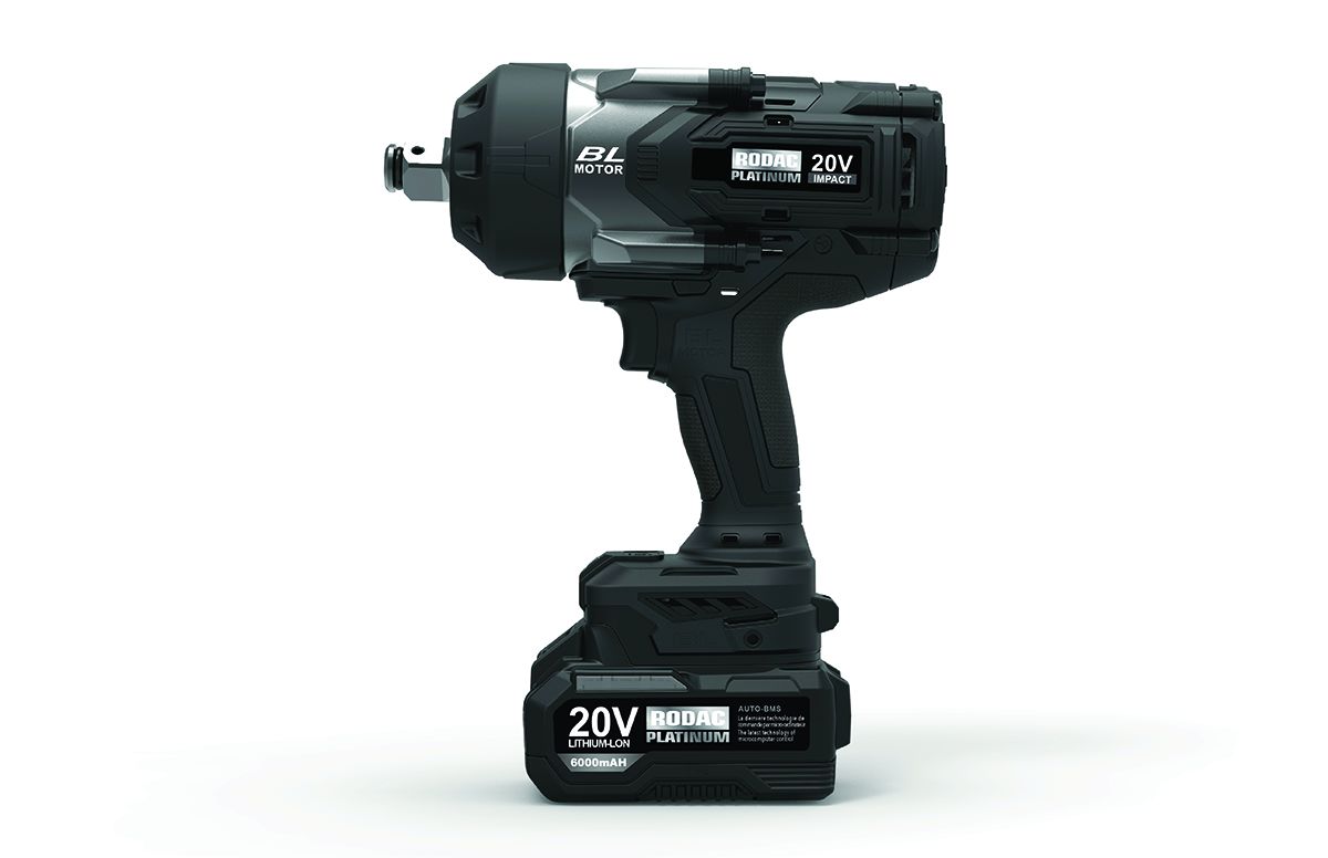 20V 3/4” Brushless Cordless 3-Speed 2400Nm Impact Wrench