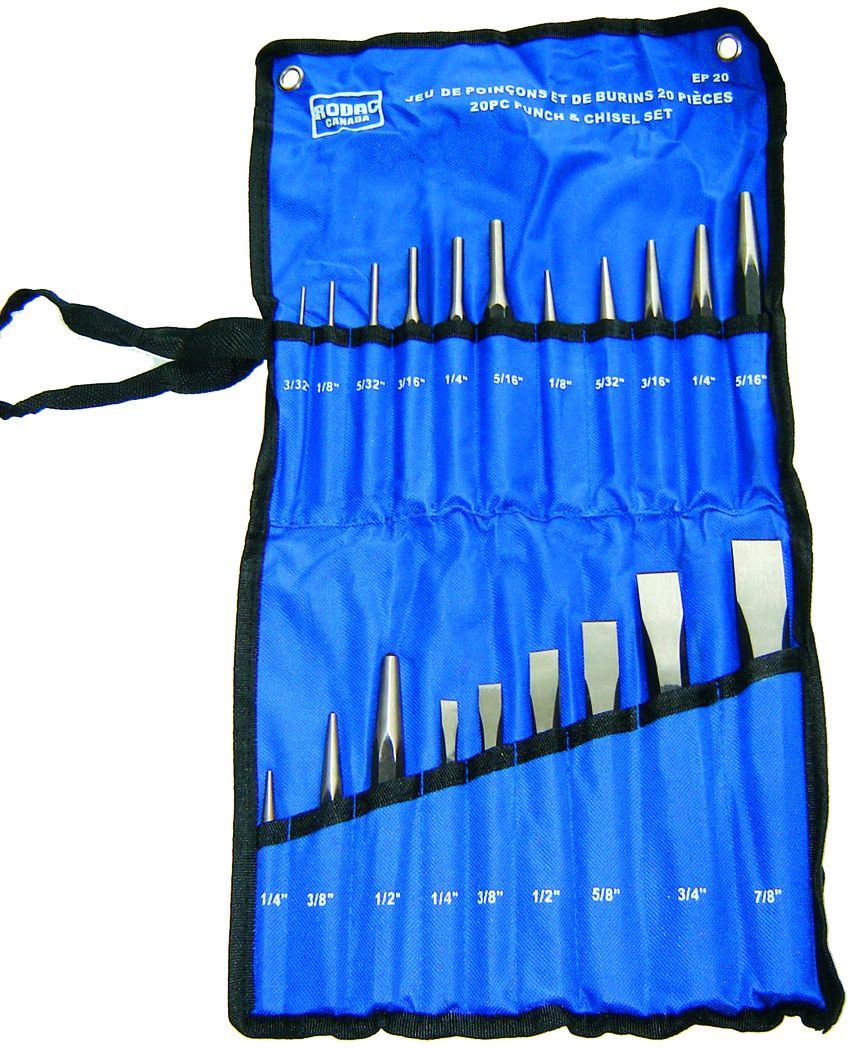 Punch And Chisel Set-20 Pieces