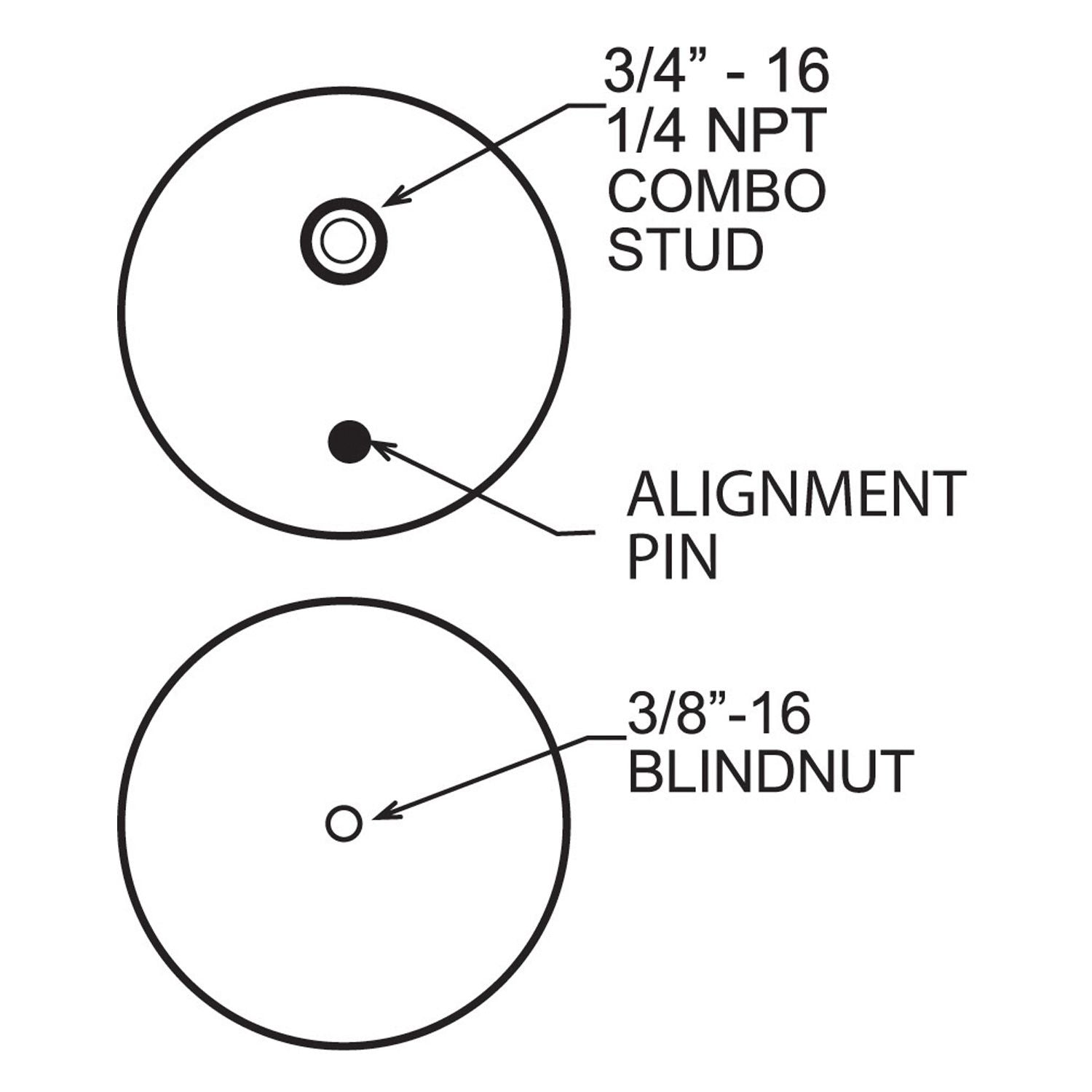 Firestone® • 6401 • Ride-Rite • Replacement Air Helper Spring • Rear