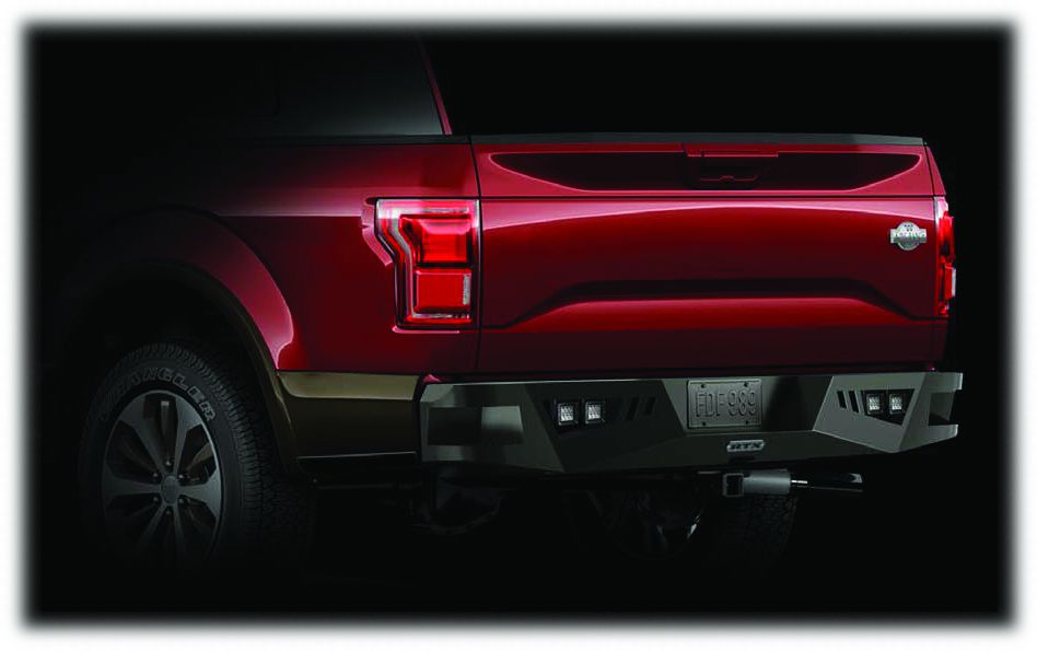 RTX RTX35011LD - Rear Bumper for Dodge Ram 1500 2019