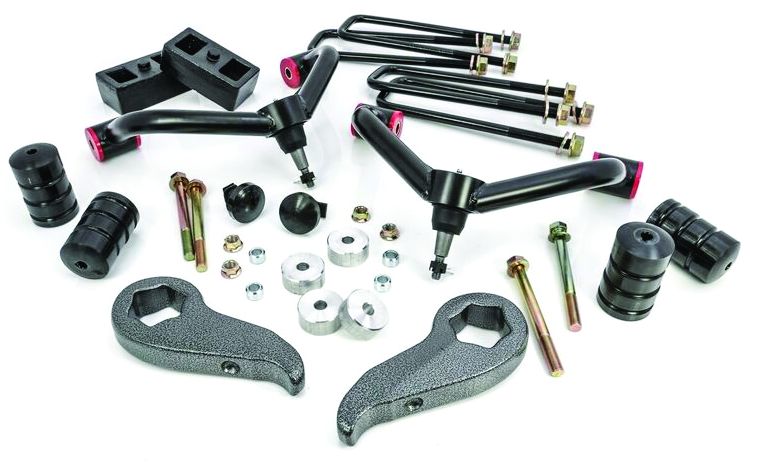 RTX RTX35125 3" x 2" Front and Rear Suspension Lift Kit Chevrolet Silverado/Sierra 2500 11-17