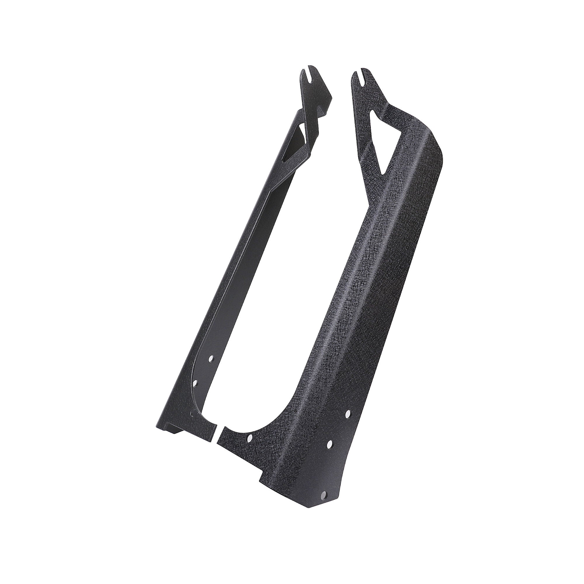 CLD CLDBRK03 - 50" LED Light Bar Upper Windshield A-Pillar Mounting Brackets - Wrangler TJ AWD (97-06) Wrangler Unlimited LJ AWD (04-06)