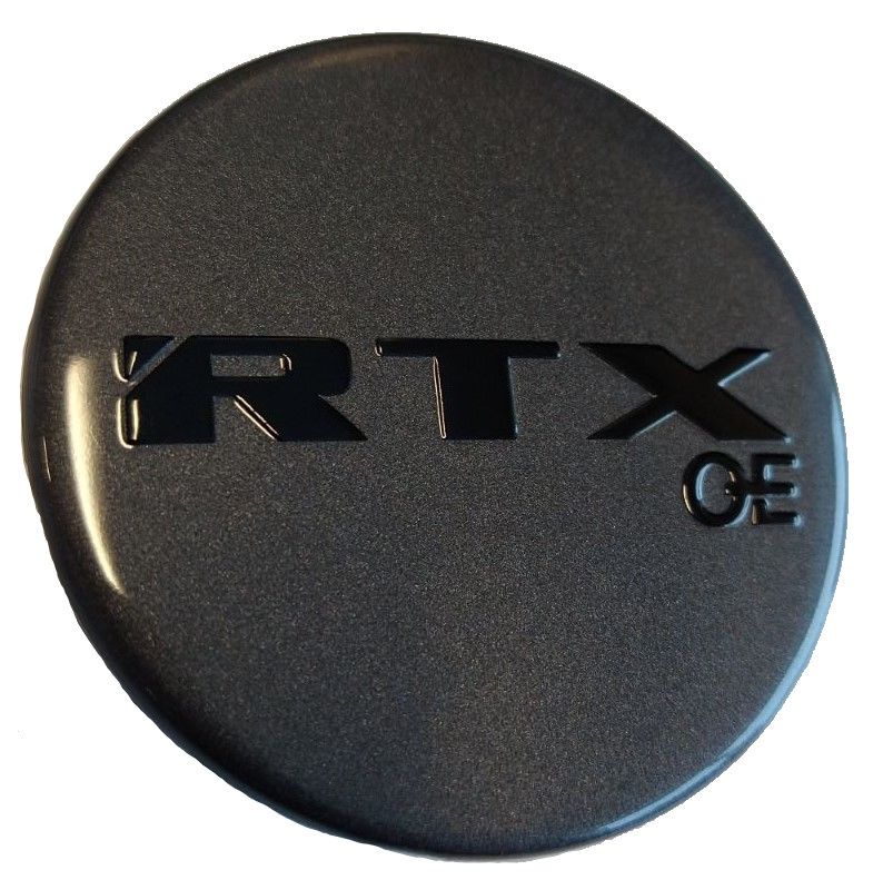 602K57BNE1B1 - Gunmetal Center Cap with Black RTXoe with Gunmetal Background