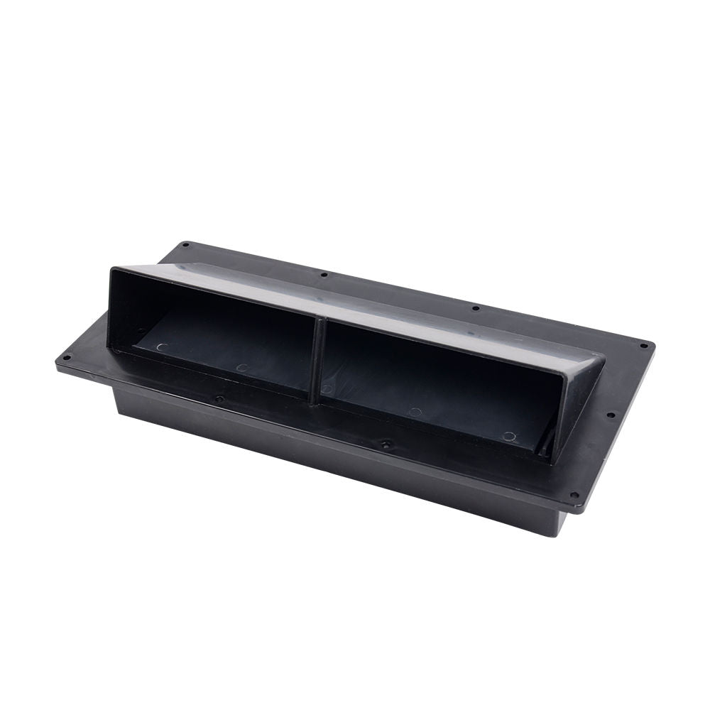 RV Pro 9006RHV-B - Black RV Exhaust Vent Cover - RV Range Hood Vent/RV Range Hood Cover